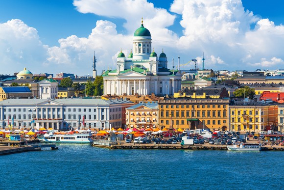 Helsinki Old Town pier
