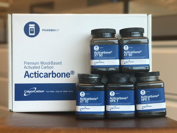 Calgon Carbon activated carbon products.