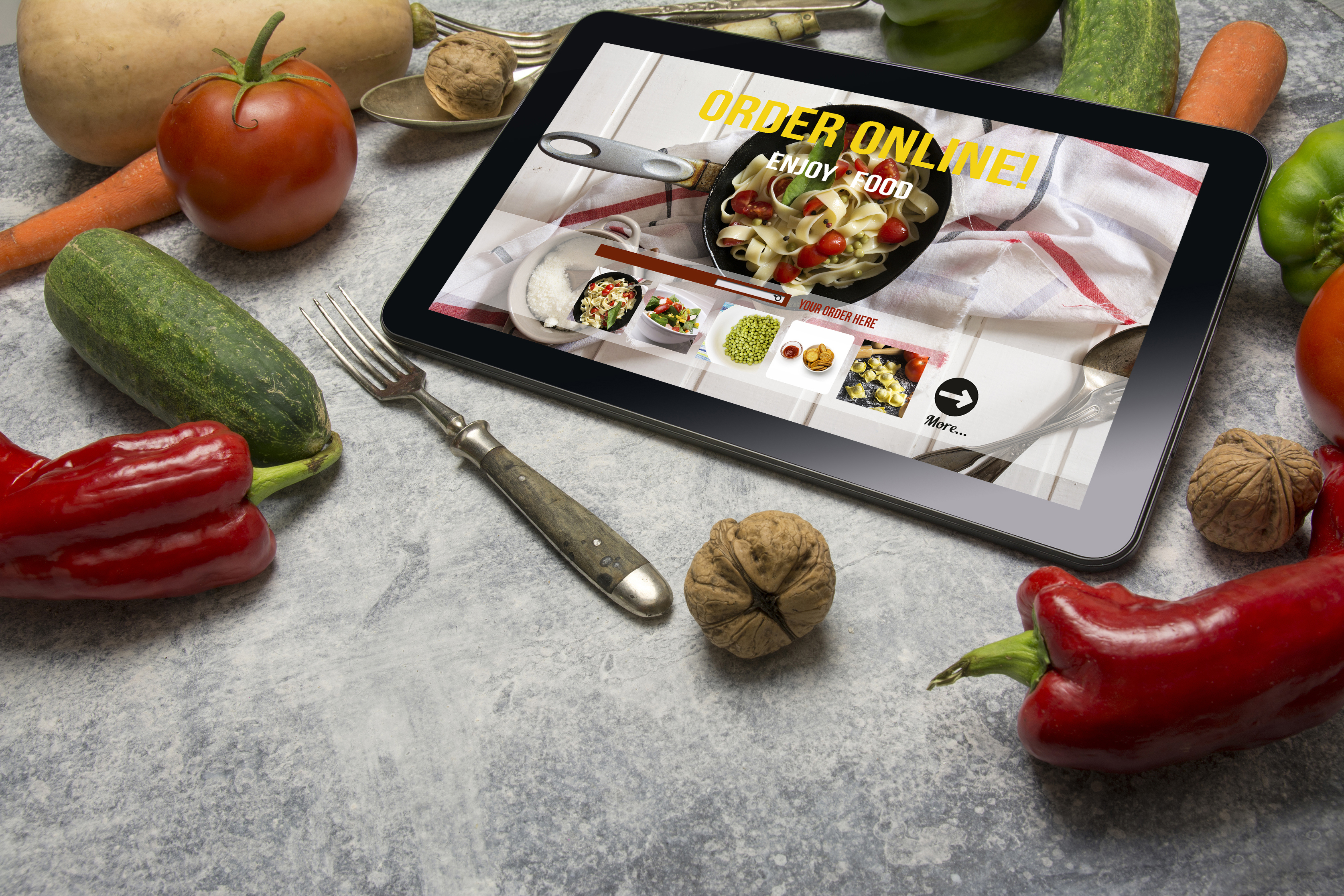 Online food delivery order