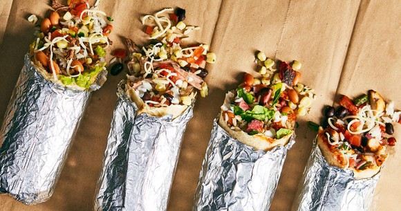 Chipotle Mexican Grill burritos