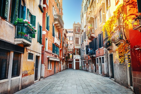 Street in Venice, Italy