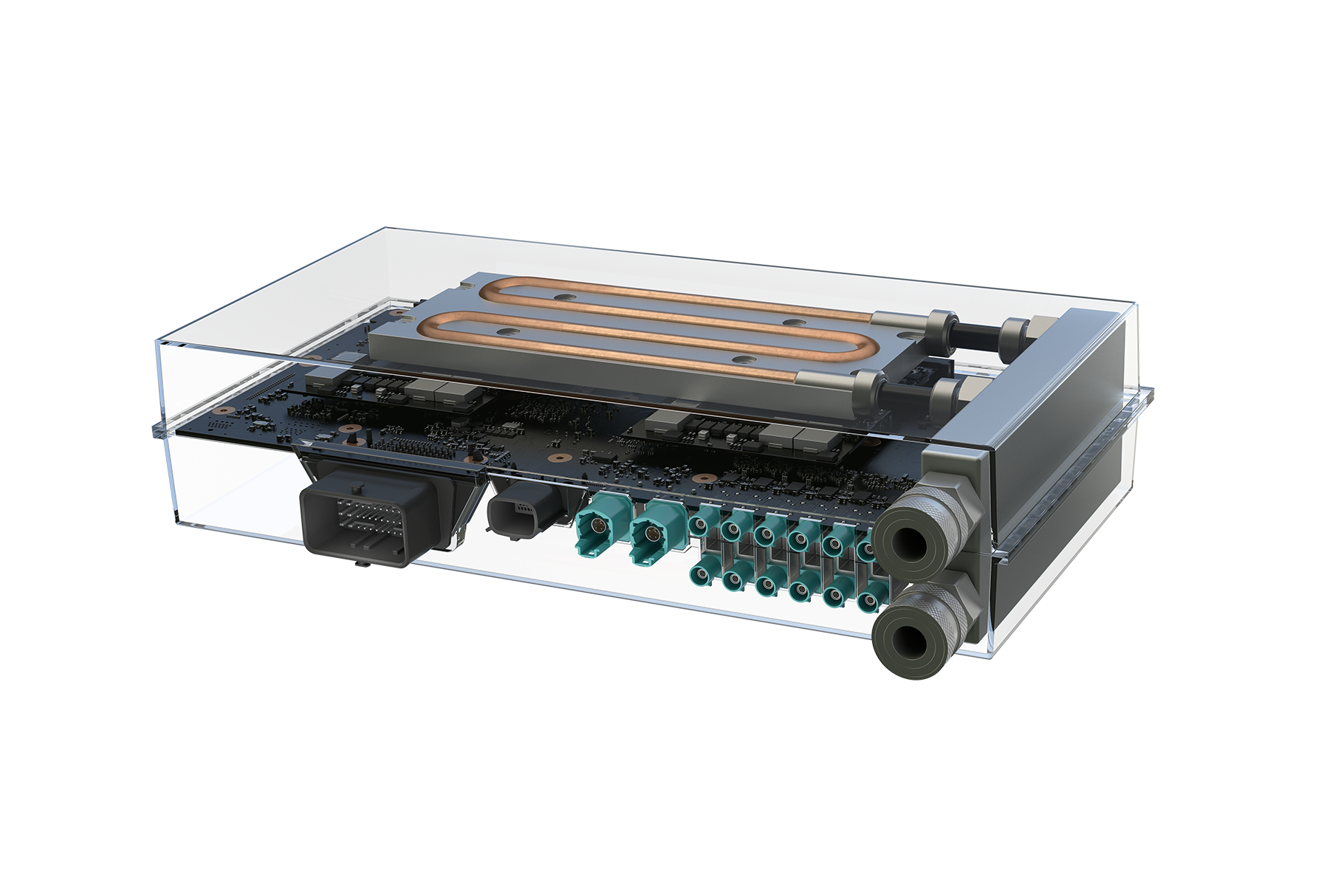 NVIDIA's Drive PX2 self-driving car computer.