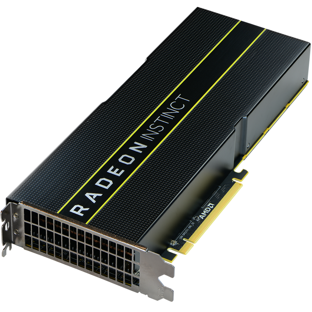 Radeon Instinct GPU for AI.
