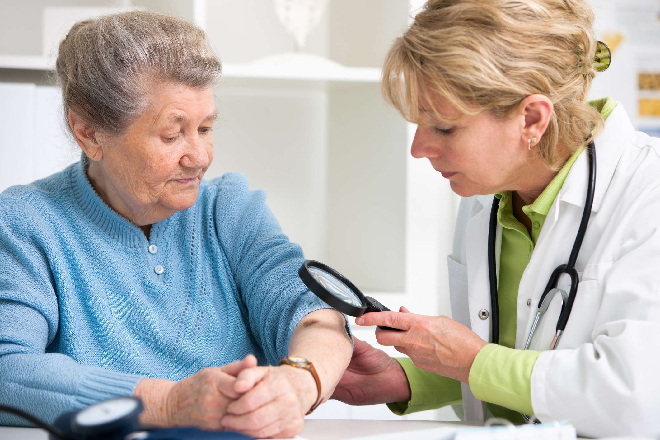 Doctor Patient Dermatology Skin Autoimmune Disease Getty