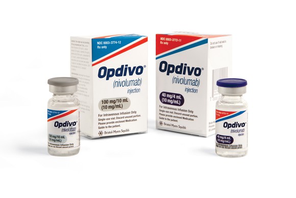 Opdivo bottles and packages.