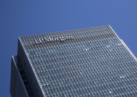 The London offices of JPMorgan Chase.