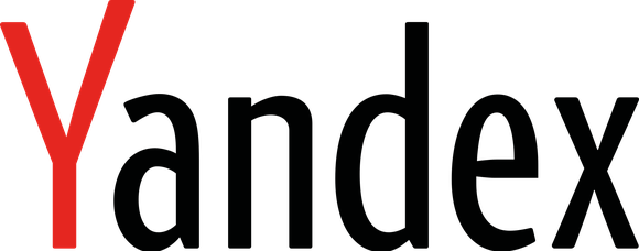 Yandex black and red logo