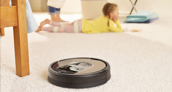 An iRobot Roomba