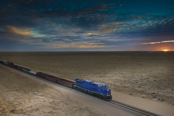 a GE tier 4 locomotive