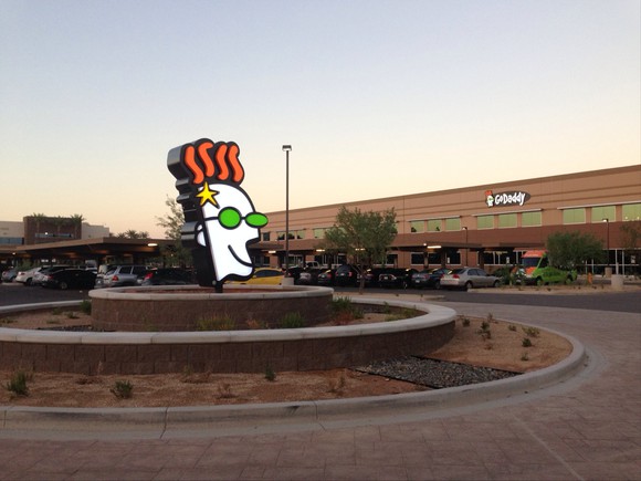 Front of GoDaddy's corporate headquarters