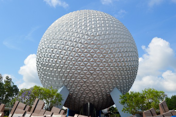 Image of Epcot Center at Disney World.