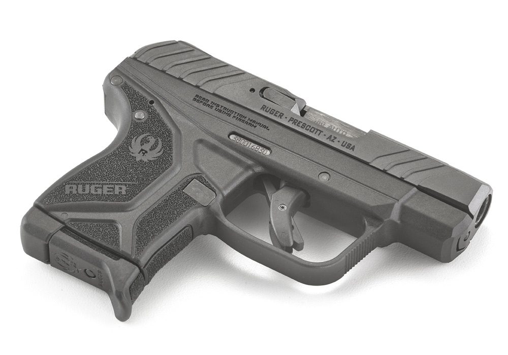 A Sturm, Ruger LCP II against a white background.