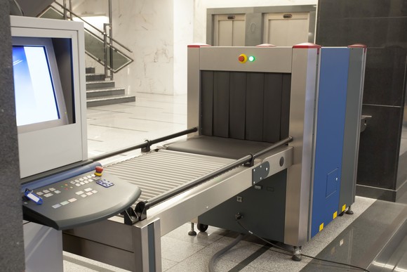Airport security scanner