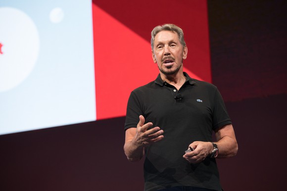 Oracle executive chairman Larry Ellison.