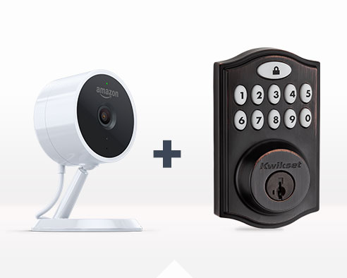 Amazon Key's Cloud Cam and Smart Lock.