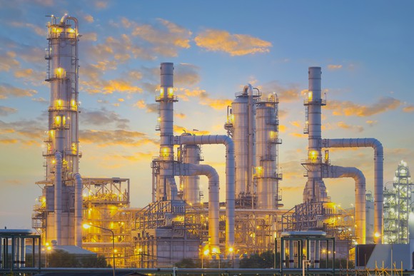 Oil refinery