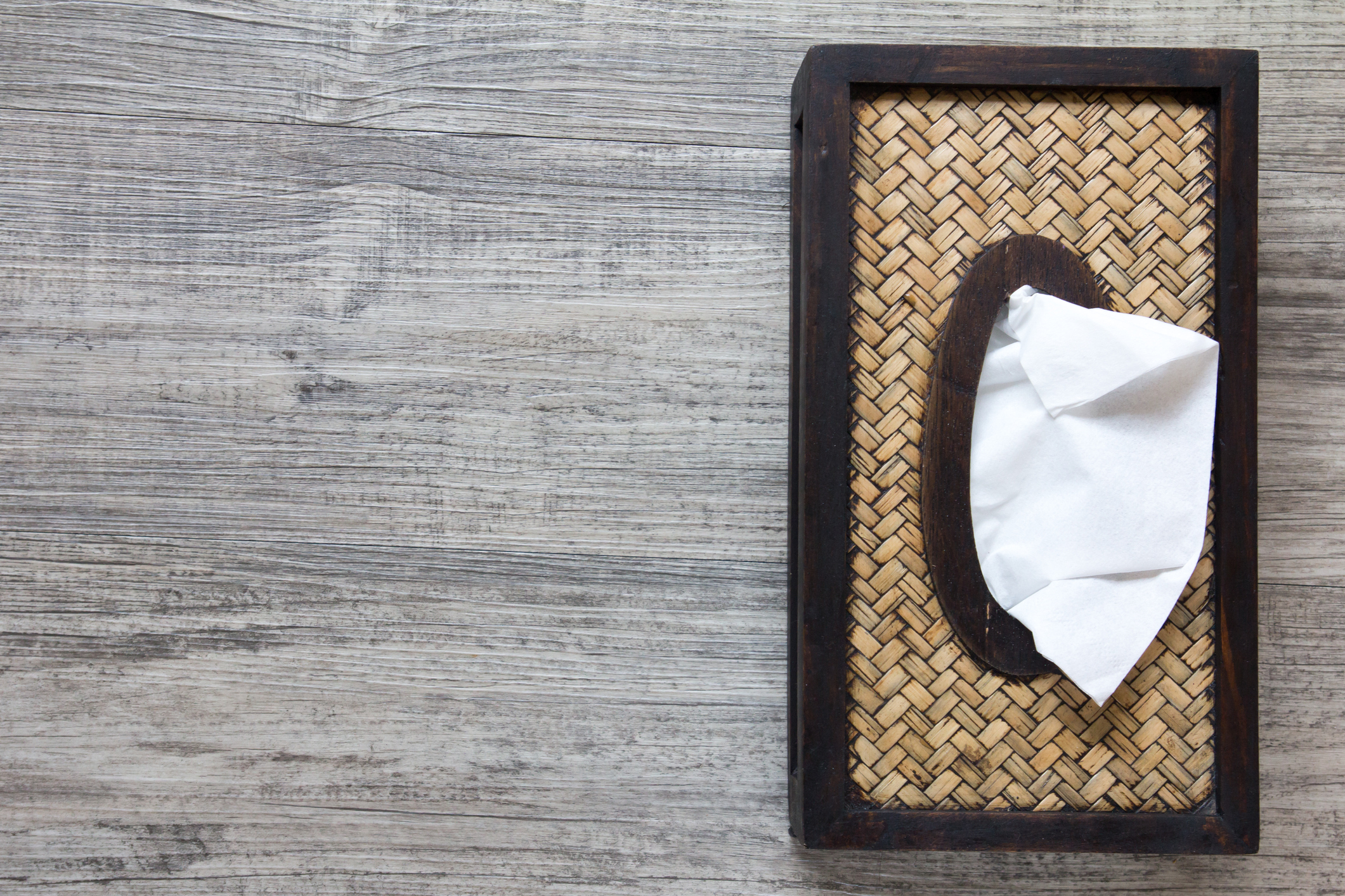 A box of tissues