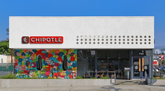 A Chipotle location in California