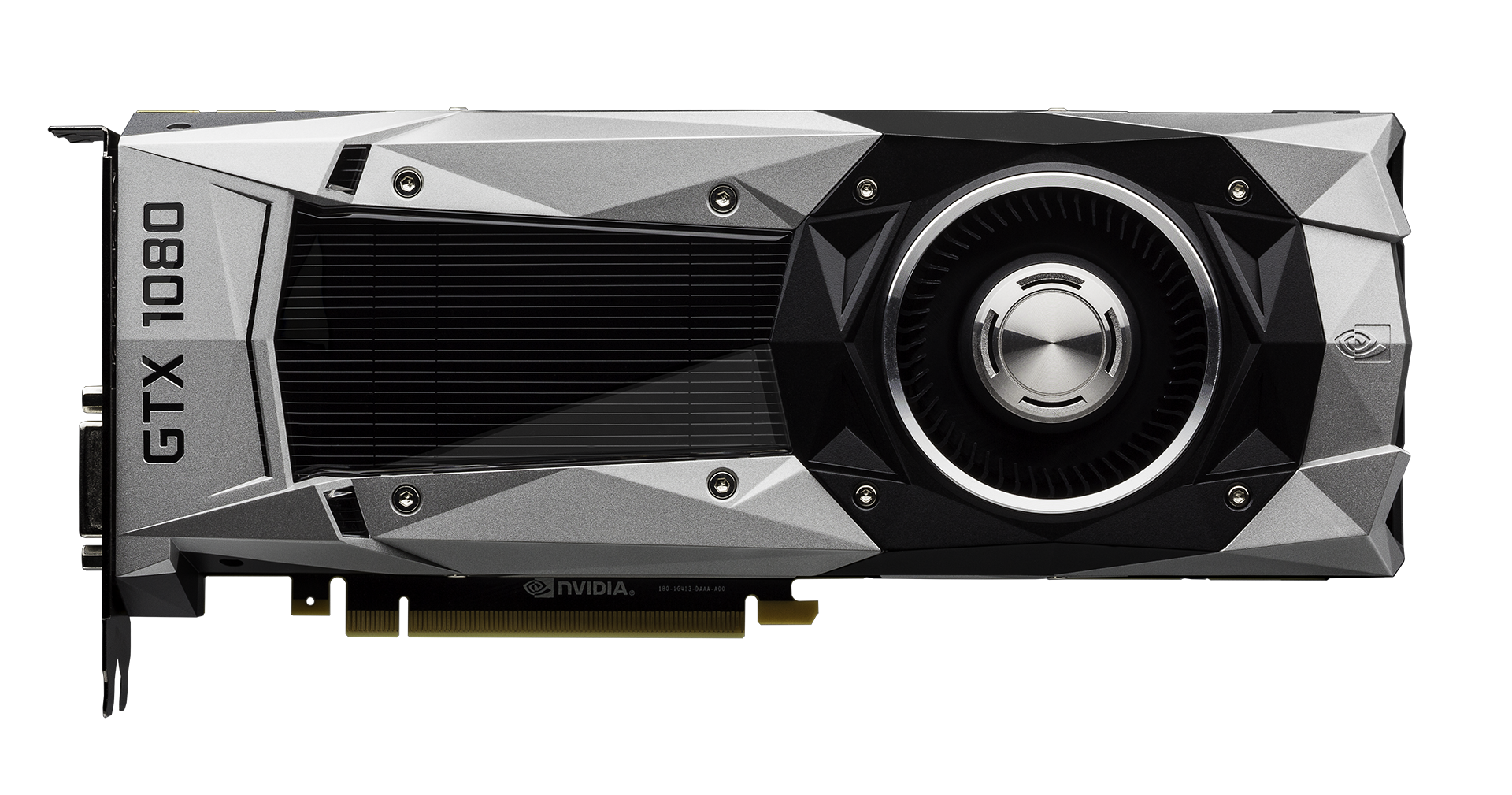 The GeForce GTX 1080 GPU.