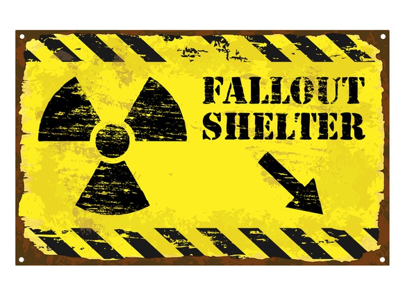 Fallout shelter sign