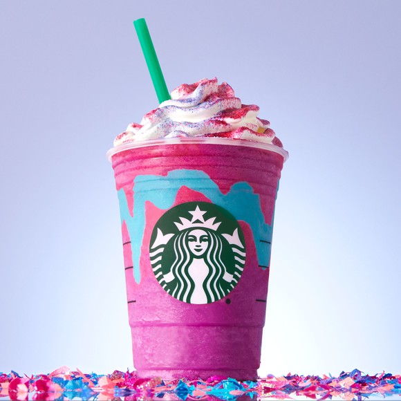 A Unicorn Frappuccino.