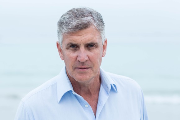 Serious older man
