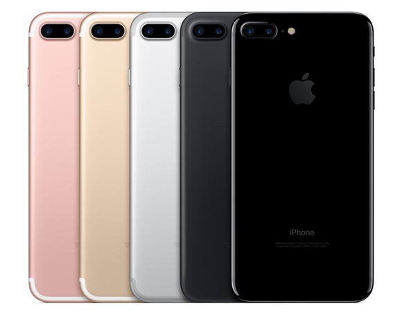 Apple's iPhone 7 Plus lineup.