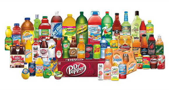 The Dr Pepper Snapple brand family