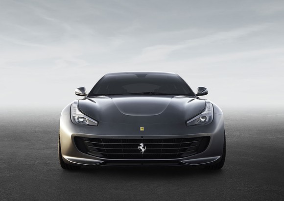 Front end of a Ferrari