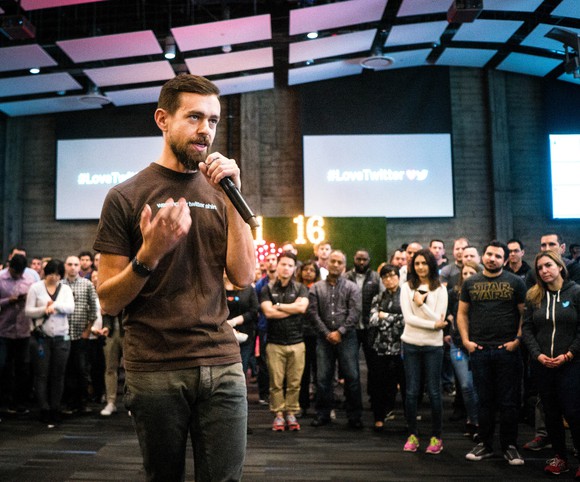 Jack Dorsey speaking.