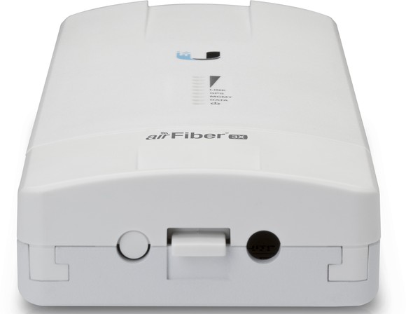 airFiber device in white.