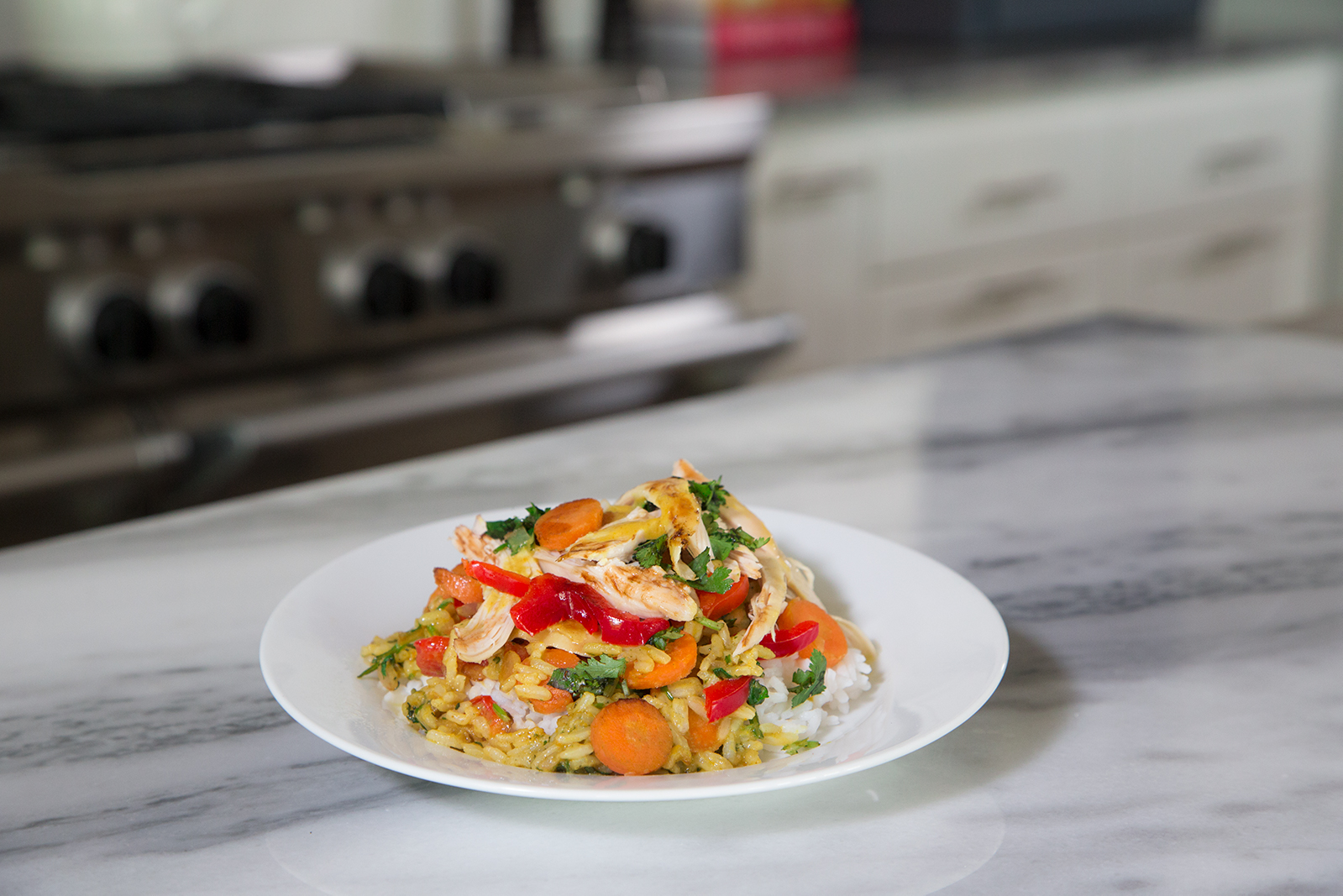 Thai style coconut curry from Walmart.