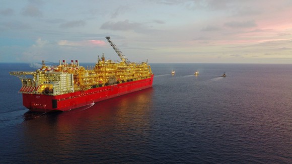 The Prelude Floating Liquid Natural Gas Facility.