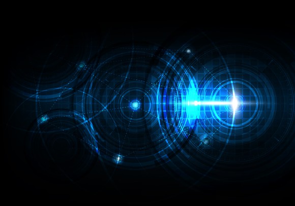 Image of blue radars.