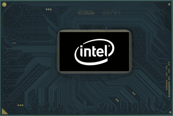 An Intel processor.