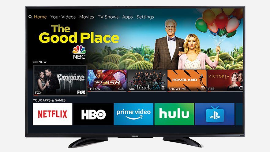 An artist's rendering of what one of the new smart TVs will look like