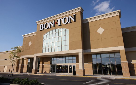 The exterior of a Bon-Ton department store