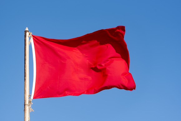 A red flag