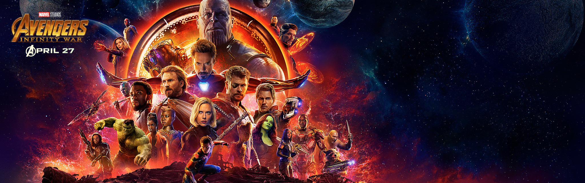 The Avengers: Infinity War poster.