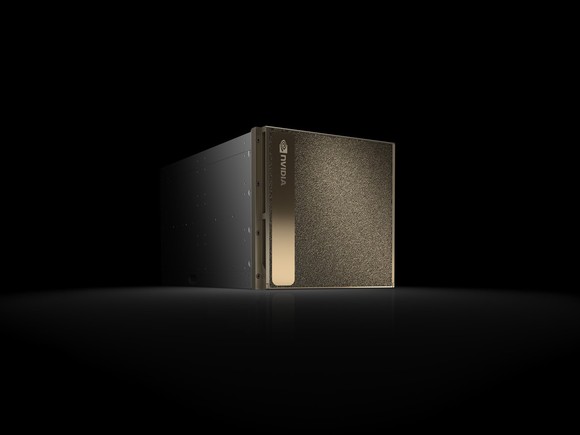 NVIDIA's DGX-2 "AI Supercomputer-in-a-Box."
