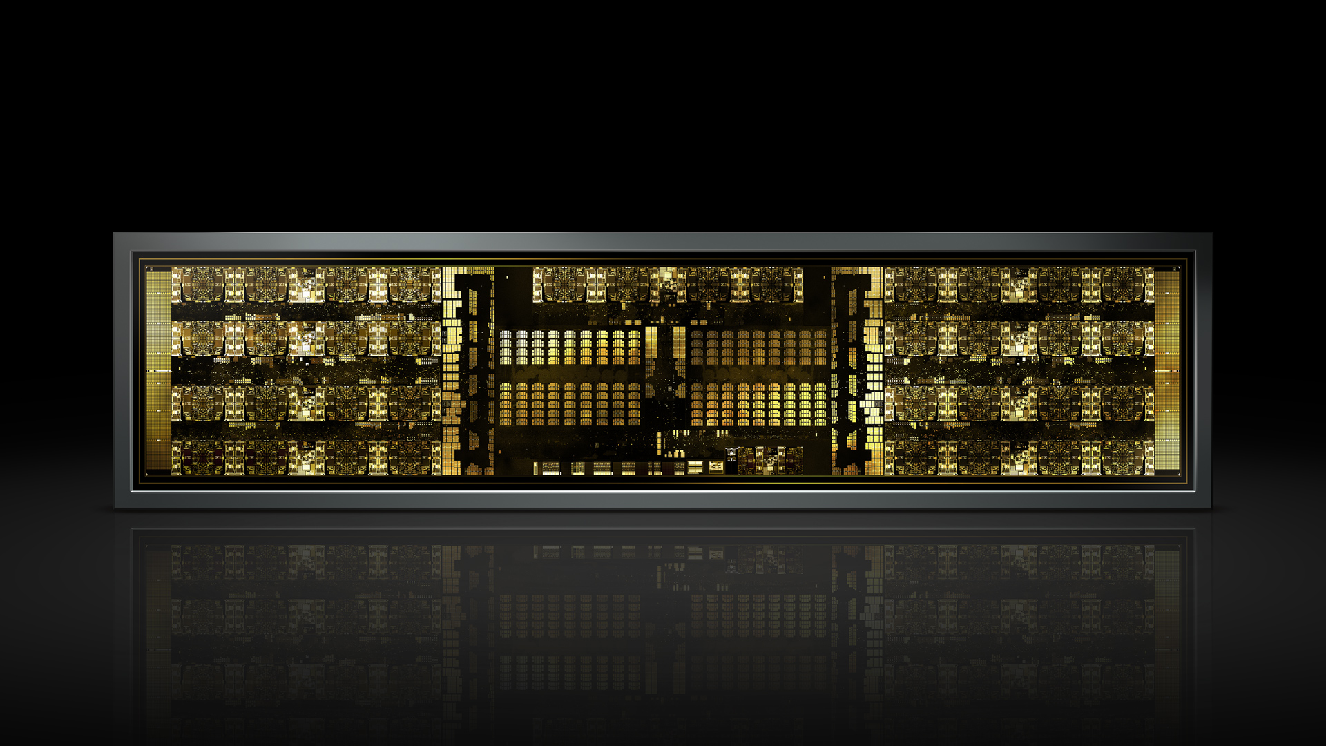 An NVIDIA chip, targeted at high-performance computing applications, that's manufactured by TSMC.