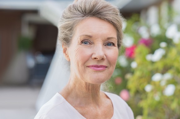 An older woman