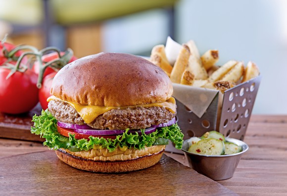 The Chili's Old-Timer burger.