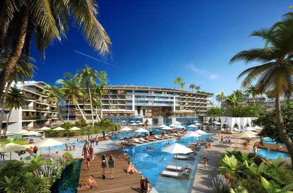 Rendering of Caesars Palace Cabo.