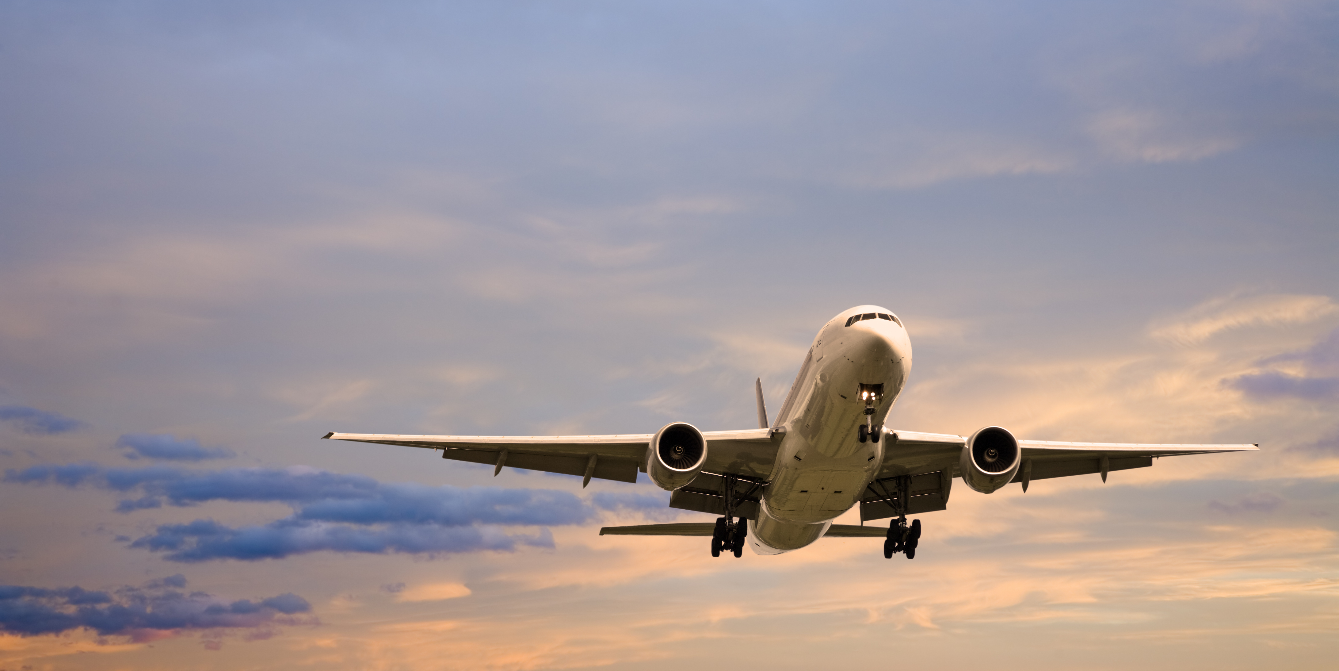 a Boeing 777 in flight