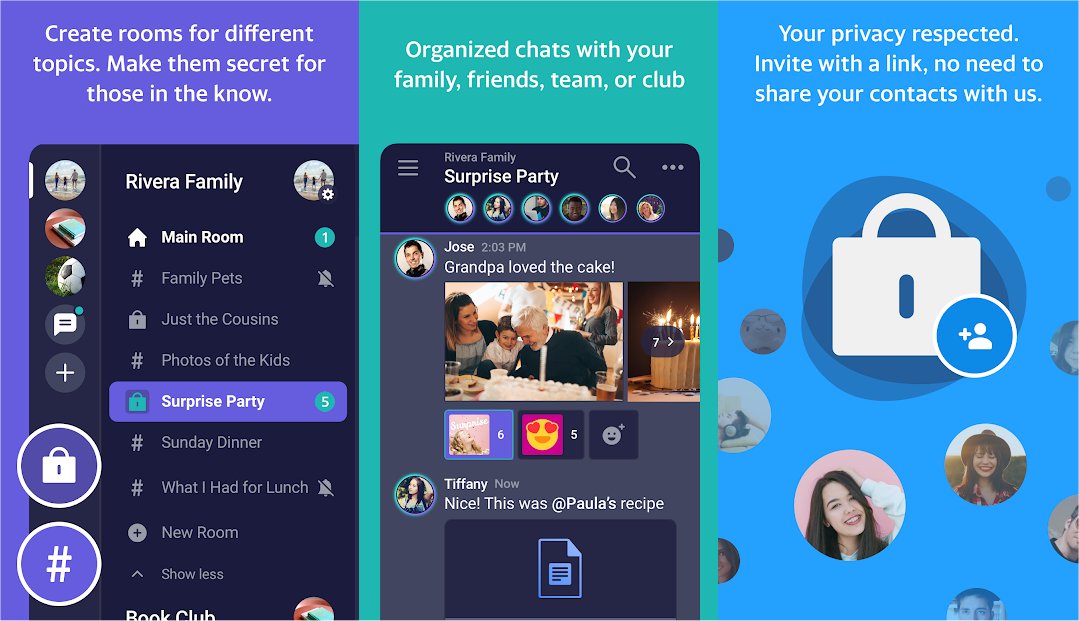 Squirrel's mobile app.