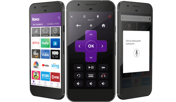 Smartphones with Roku app featured