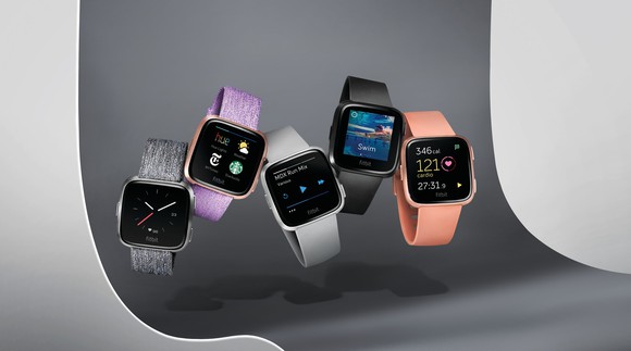 Fitbit's Versa smartwatches.
