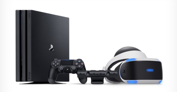 Sony's PS4 and PS VR.