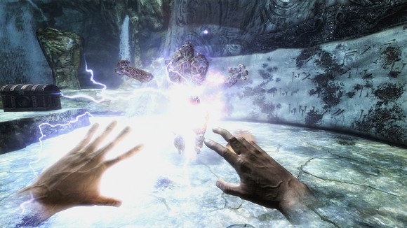 Bethesda's Skyrim VR for PS VR.
